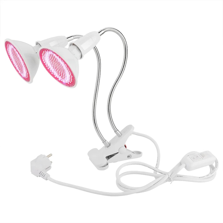 LED növekedési lámpa 200, rugalmas, fehér, 40.5cm