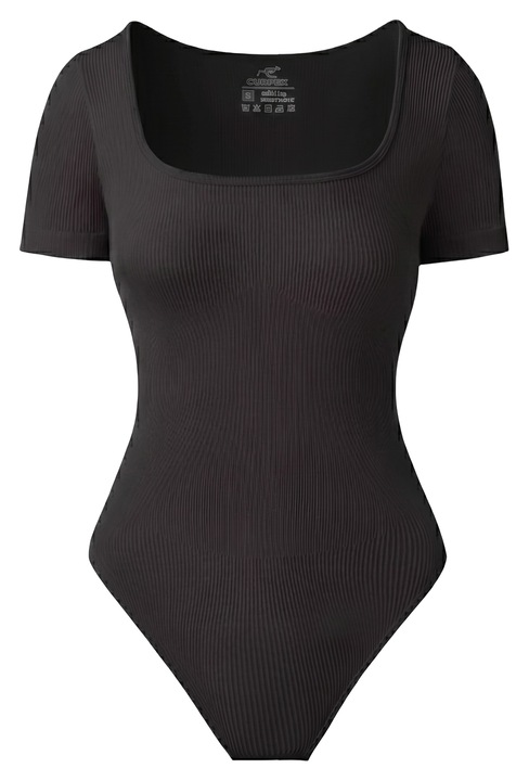 Női alakformáló, CLDFHX, fekete, nylon és spandex, Fekete
