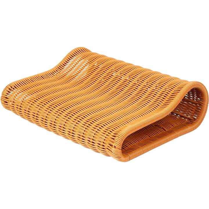 Szaunapárna, WillowyBe, ergonomikus, vízálló, szövött, univerzális, rattan
