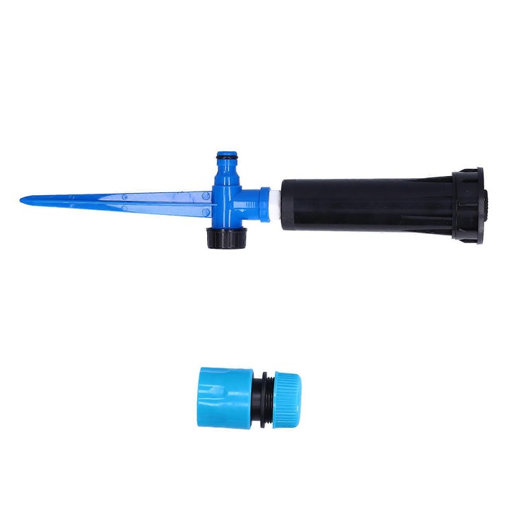Aspersor rotativ 360 grade, reglabil, ABS, 35.5cm, gri