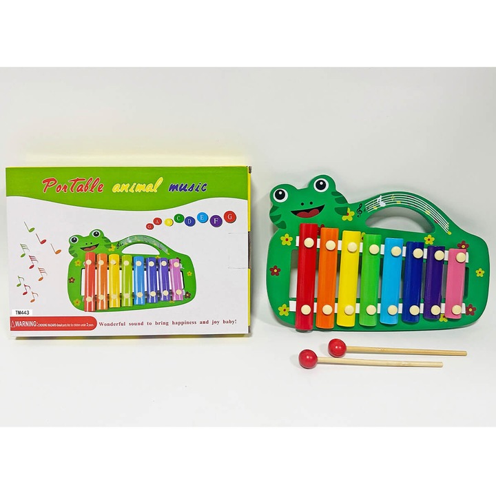 Дървен ксилофон Armtoys, жаба