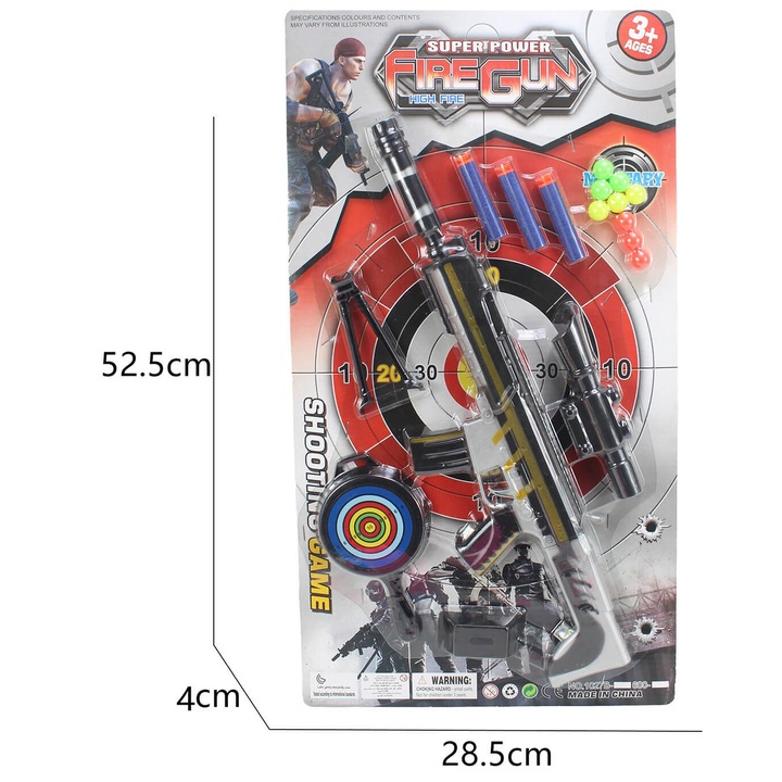 Детски снайпер Armtoys с мишена