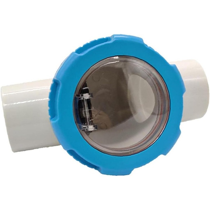 Supapa de control HERUSI pentru piscina 63mm transparenta durabila