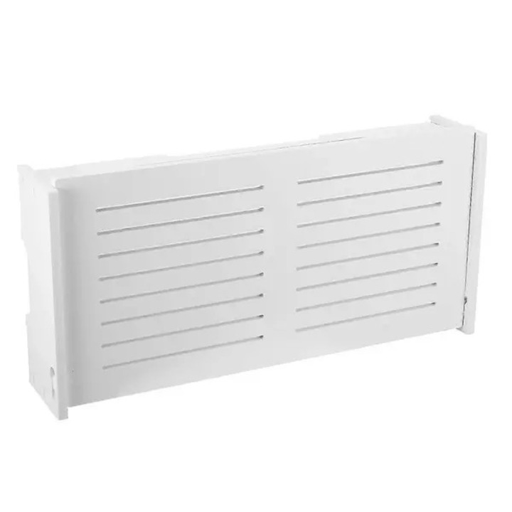 Herusi router tárolódoboz, fehér, 39x9.5x19.5cm, víz- és penészálló