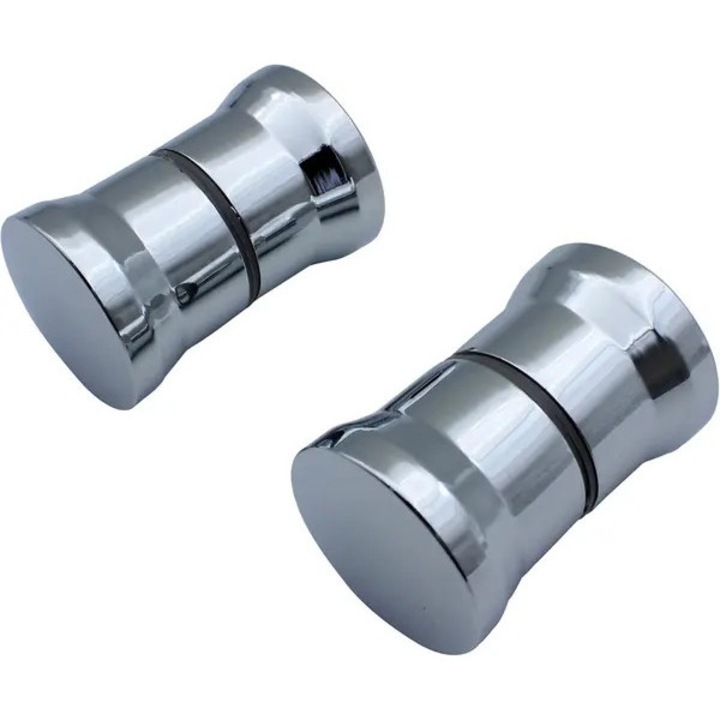 HERUSI ajtókilincs szett 2 pár krómozott kerek 60x38mm