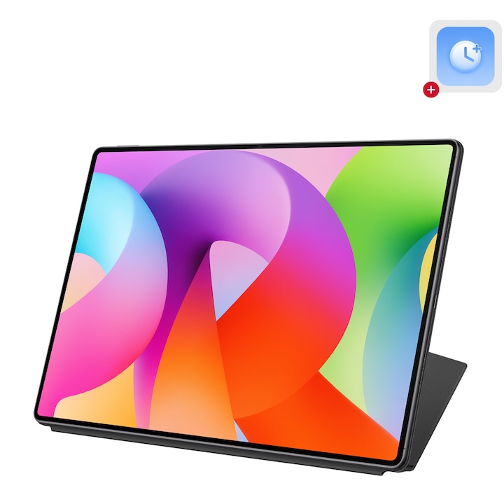 Pachet promo: Tableta HUAWEI Matepad Pro Max, 3K Flexible Oled 144 Hz PaperMatte Display, Ultra-Thin & Ultra-Light, 12GB RAM, 256GB, 9760 mAh, 66W Supercharge, Wi-Fi, Space Gray + Folio Cover + Stylus Huawei M-Pencil Pro