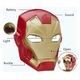 Косплей маска HERUSI Iron Man и Captain America, звук и светлина, ABS, 3+ години