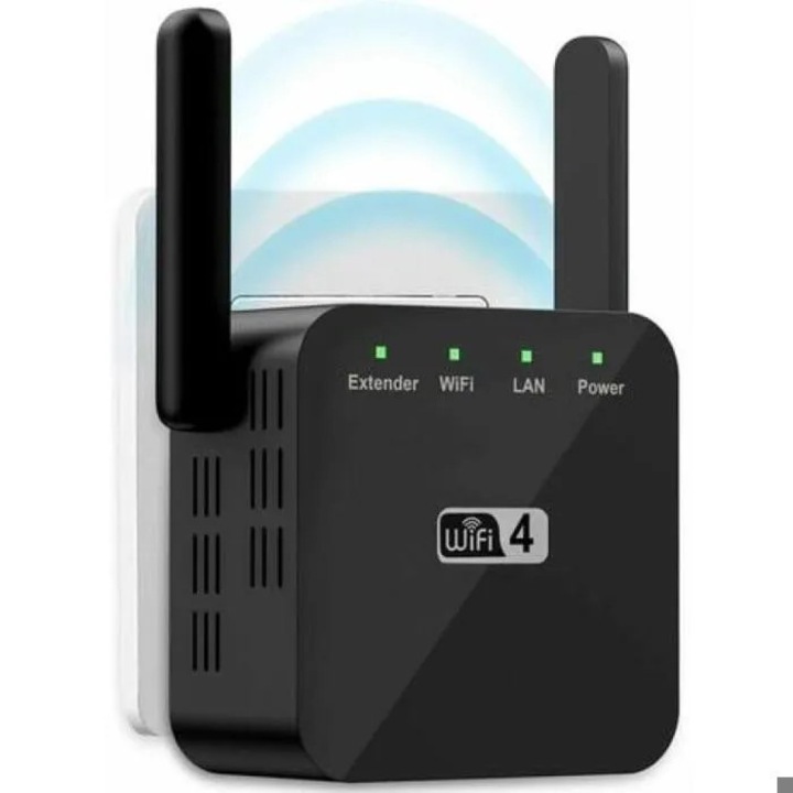 Repetor WiFi 300Mbps extensie semnal alb