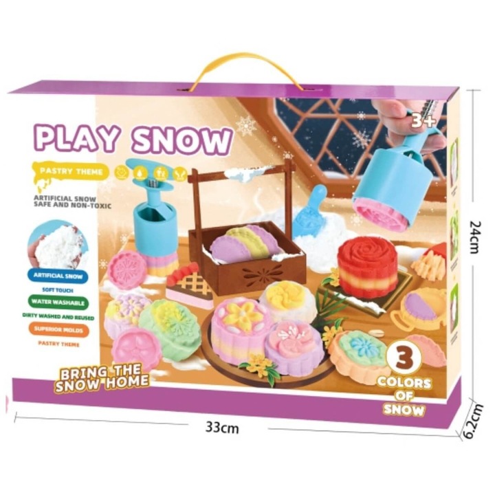 Детски изкуствен сняг Armtoys, за моделиране десерти