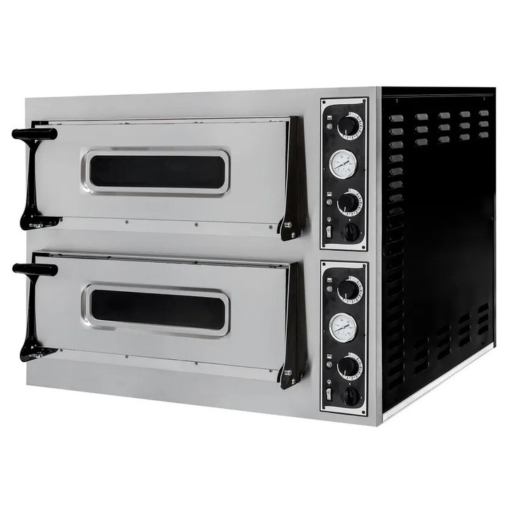 Hendi Pizzasütő BASIC 44, 2 kamra, 400V/9400W, 975x930x(H)742mm