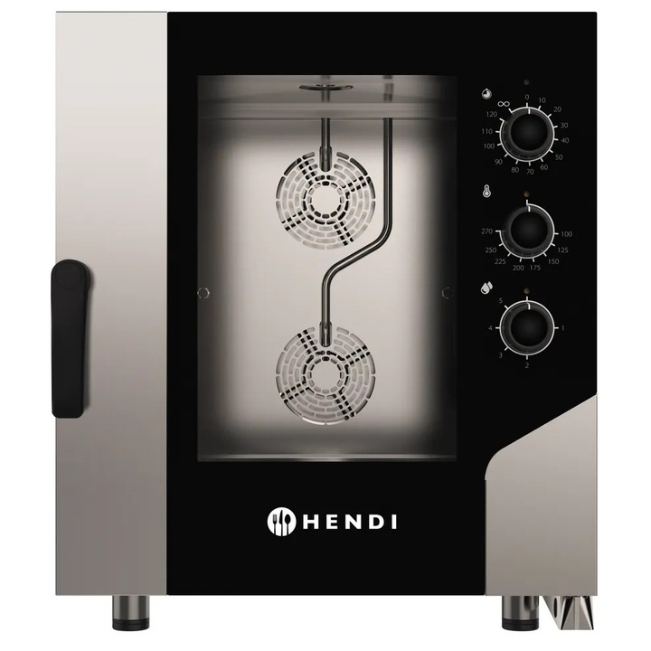 Hendi Kombisütő VEZÉRLÉS 7x GN1/1, 400V/10400W, 730x855x(H)850mm
