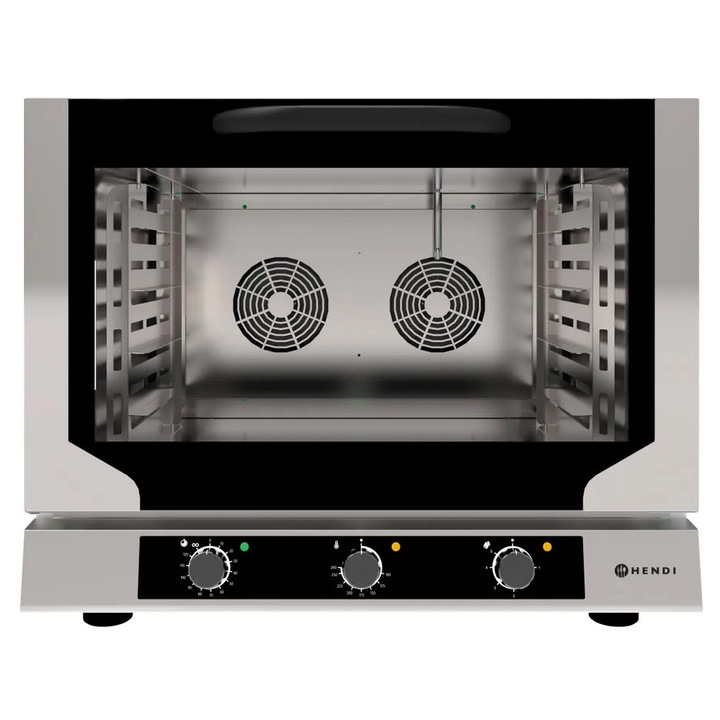 Hendi Konvekciós sütő gőzölő funkcióval, 400V/6400W, 783x755x(H)634mm