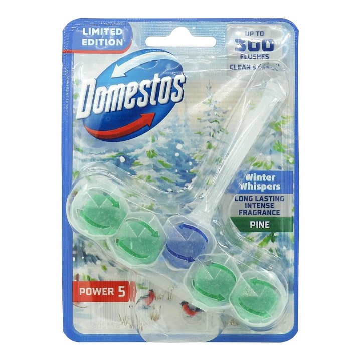 WC illatosító, Domestos, Golyók 50 g Fenyő
