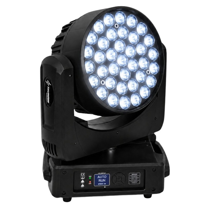 Thunder MHW-555 Wash ZOOM Robotlámpa, 37x15W RGBW LED