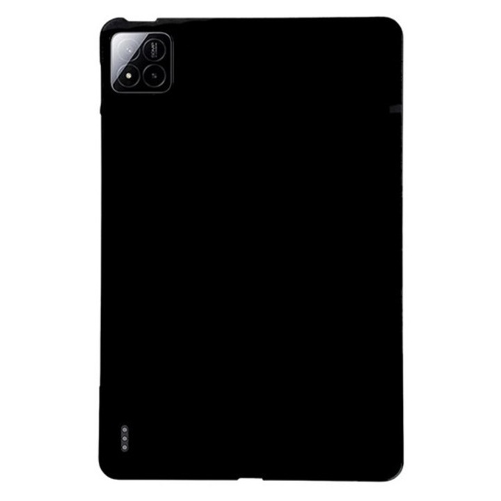 Gigapack szilikon tabletvédő, matt, fekete, kompatibilis: Xiaomi Pad 7 Pro / Pad 7