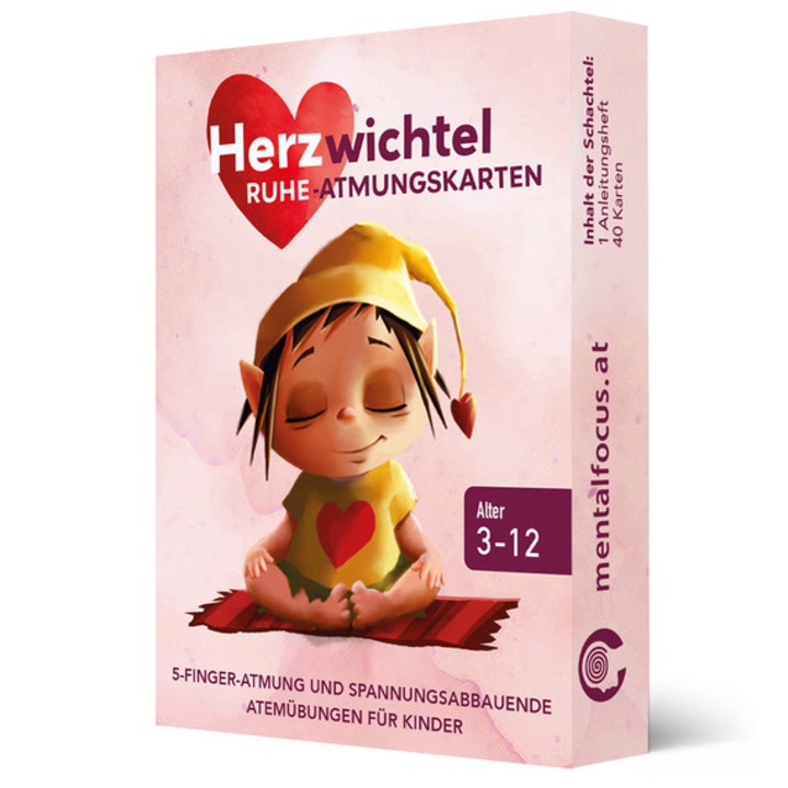 Herzwichtel Ruhe-Atmungskarten