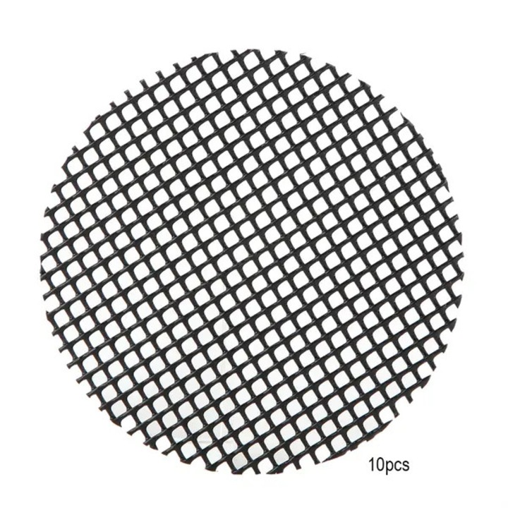 10 db virágcserép háló alátét készlet, műanyag, 10cm