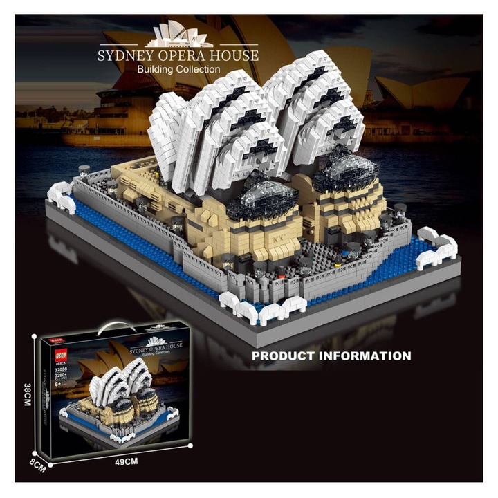 Конструктор Armtoys Сидни опера, 3280 части