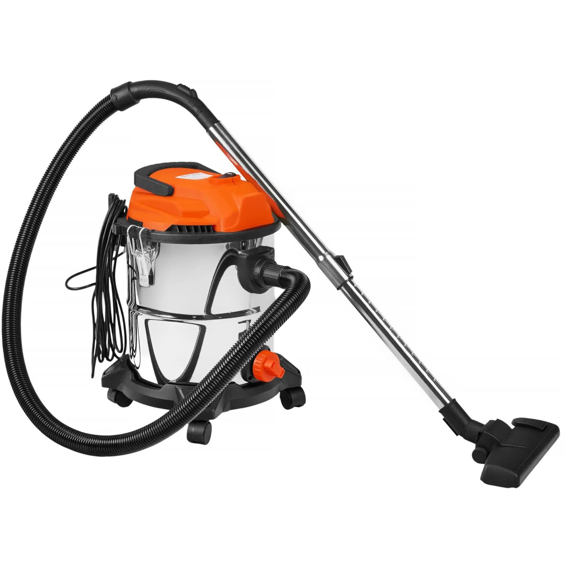 Aspirator umed uscat Kraft&Dele, 20L inox, 1600W, filtru HEPA, functie suflare, KD5178