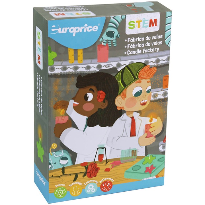 Детска Stem игра работилница за свещи
