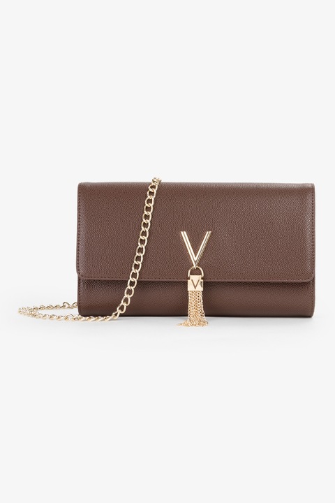 Valentino Bags, Divina láncpántos borítéktáska, Barna