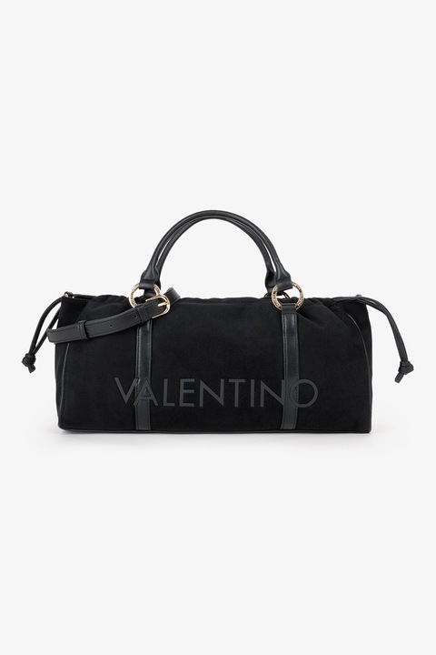 Valentino Bags, Geanta duffle cu bareta detasabila, Negru