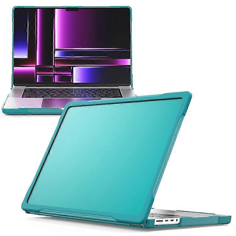 Husa laptop 16 inch PC TPU albastru deschis antisoc