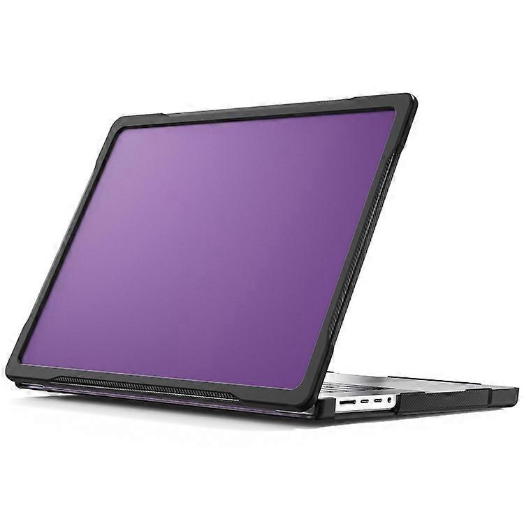 Husa laptop transparenta PC TPU 16 inch, protectie soc, gauri racire