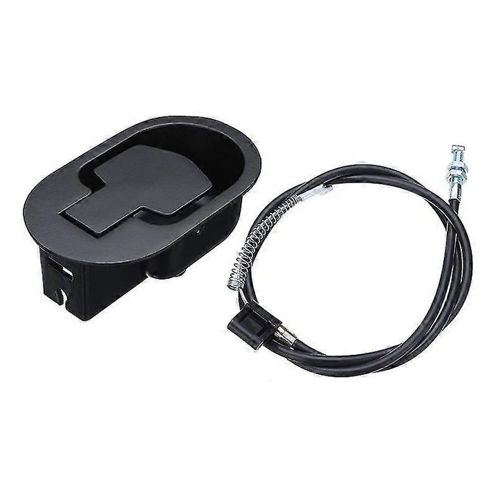Maner metalic pentru fotoliu recliner, negru, 110x68x38mm, cablu 97cm