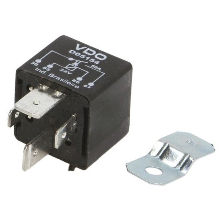 Releu FE09865 24V 50A, 4 conexiuni, FEBI