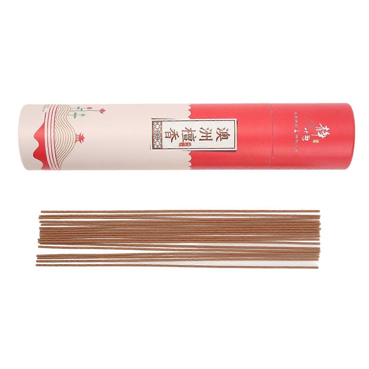 Szantálfa illatú füstölőpálcikák, enyhe aroma, relaxáció, 1 vödör