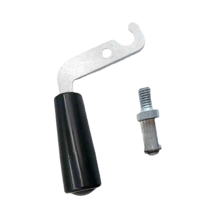 Maner usa soba fier rezistent argintiu 11x7cm