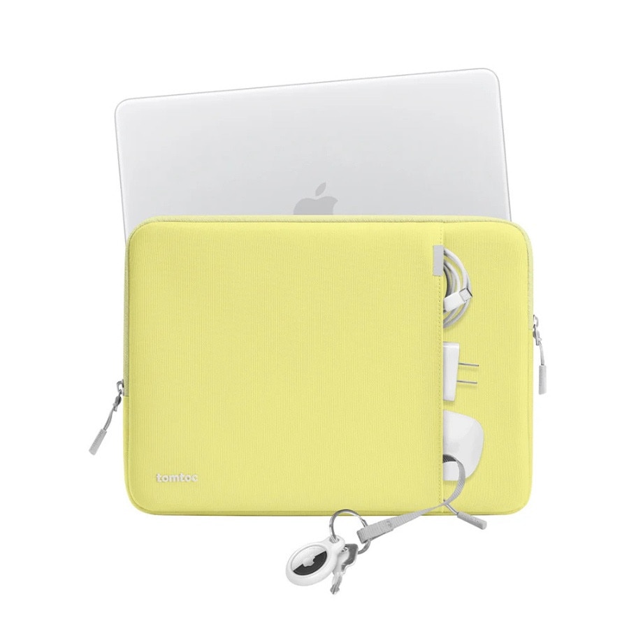 Husa Tomtoc Defender A13 compatibila cu Macbook Neo 13 inch 2026, Citrus