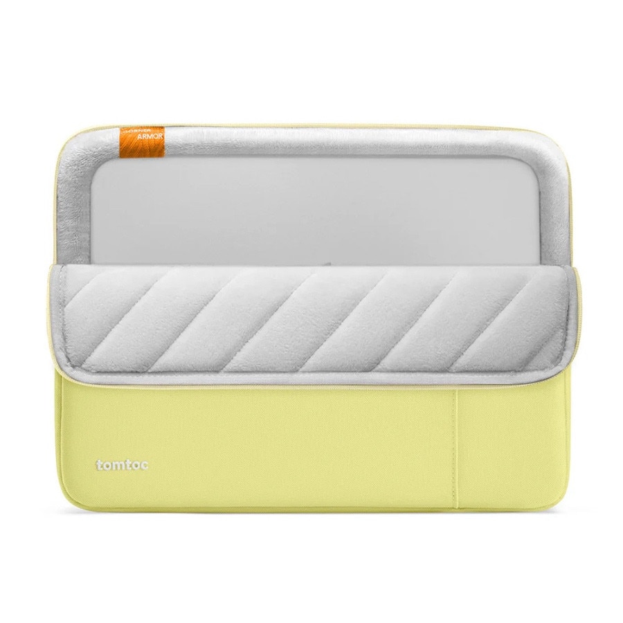 Husa Tomtoc Defender A13 compatibila cu Macbook Neo 13 inch 2026, Citrus