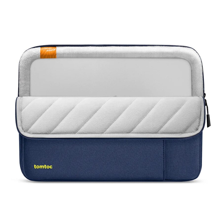 Husa Tomtoc Defender A13 compatibila cu Macbook Neo 13 inch 2026, Navy Blue
