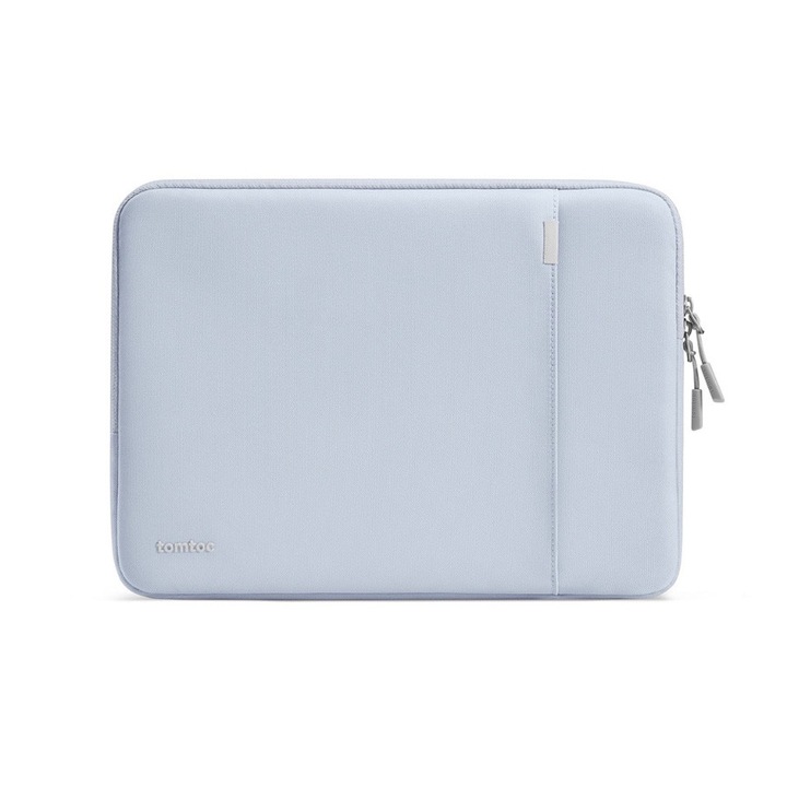Husa Tomtoc Defender A13 compatibila cu Macbook Neo 13 inch 2026, Mist Blue