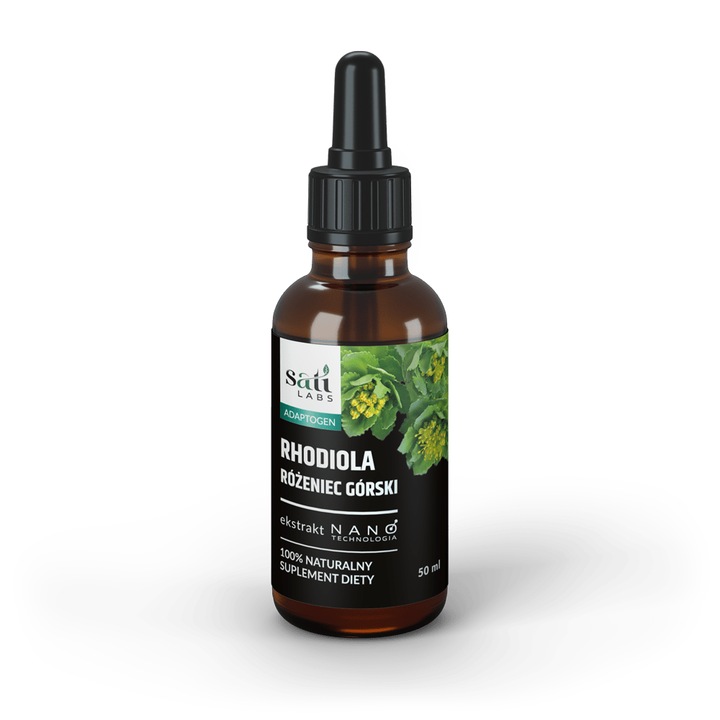 Extract Rhodiola Rosea SATI Labs 50ml adaptogen concentratie memorie