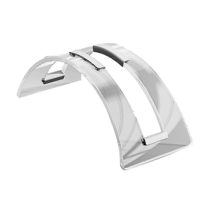 Suport vertical laptop acrilic transparent 24mm stabil