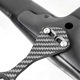 Suport computer bicicleta carbon, negru, universal, 25mm, 10x5x3cm