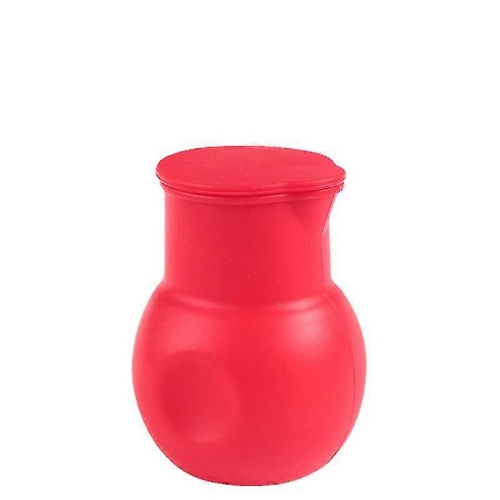 2 db szilikon forma olvasztott csokoládéhoz, piros 7x7x9cm