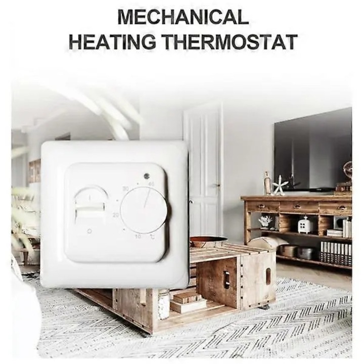 M59 elektronikus termosztát padlófűtéshez, hőmérséklet-szabályozás, fehér, 240V