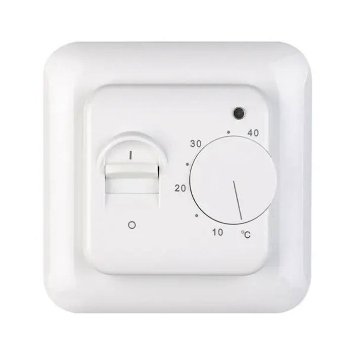 Kézi termosztát padlófűtéshez, NTC 3m érzékelő, 86x86x49mm