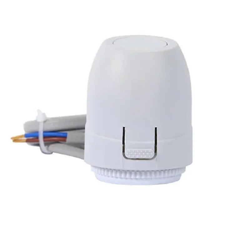 Elektromos termikus működtető 230V, fehér, 3-5 perc, 85° dőlésszög, 10x5x5cm