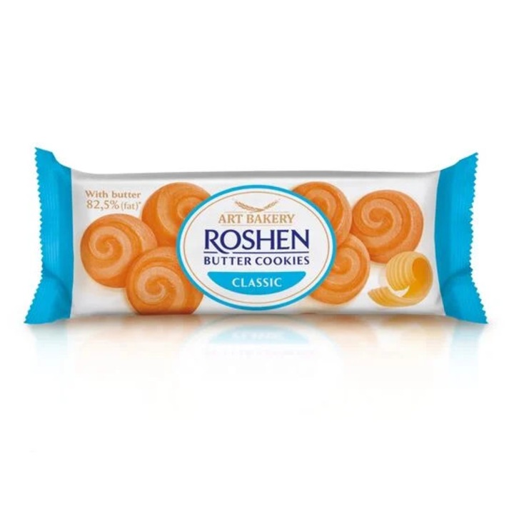 Roshen Butter Cookies classic vajas keksz 140gr