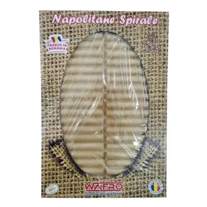Wafro spirál ostya vanília ízű krémmel 1.6kg