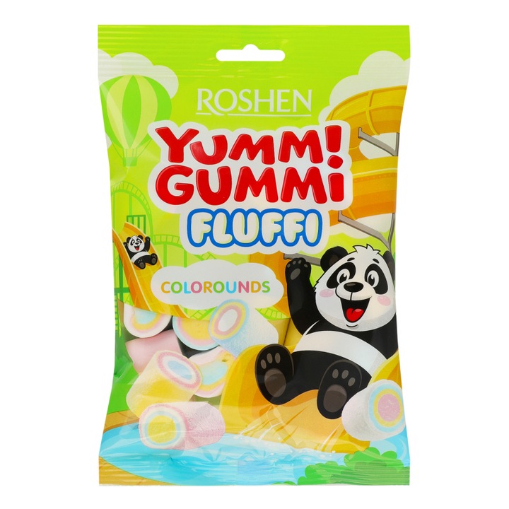 Roshen Yummi Gummi Colorunds színes pillecukor 3x 65gr