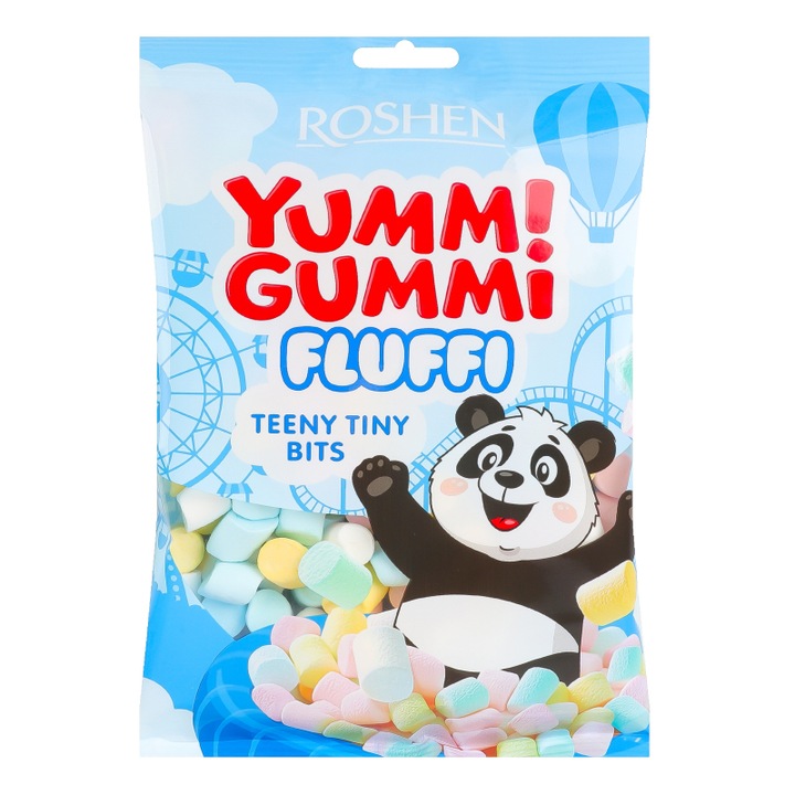 Jeleu Marshmallow Teenty Tiny Bits Roshen Yummi Gummi 3x 65gr
