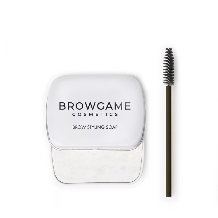 Szemöldök szappan-gél, BROWGAME COSMETICS, 20g, hidratáló textúra, újrafelhasználható csomagolás
