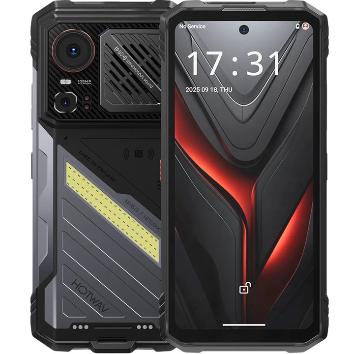 Telefon mobil CUBOT P60, 4G, 6.517" HD+, 6GB RAM, 128GB, NFC, Android 12, Alb