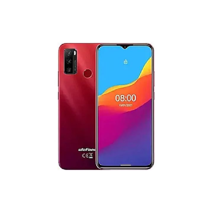 Telefon mobil Hotwav Cyber 17 4G 6.75" 128GB/6GB 6200mAh portocaliu